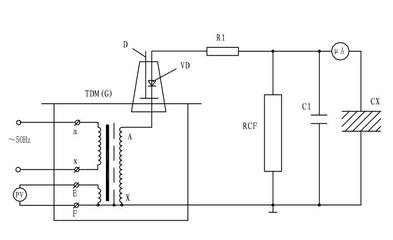 油浸式試驗變壓器泄露試驗接線原理